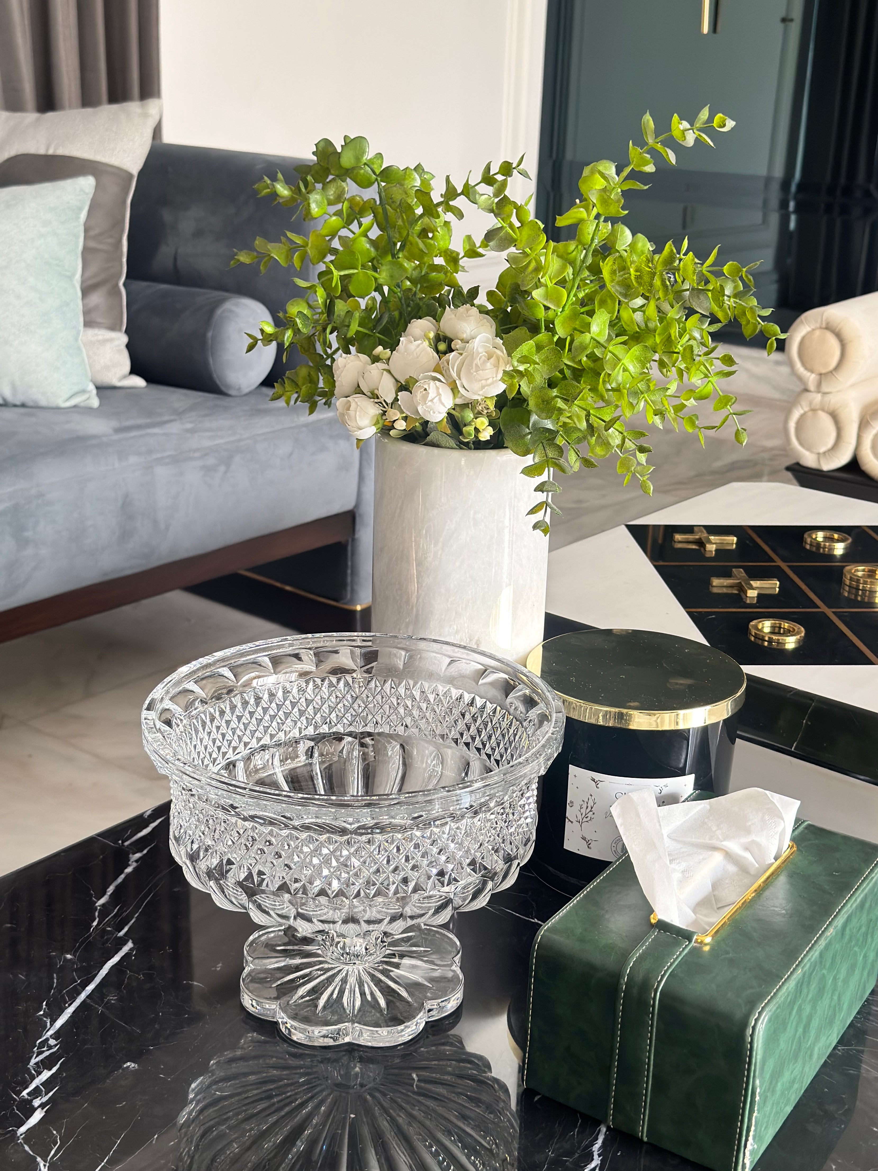 Noir Crystal Bowl