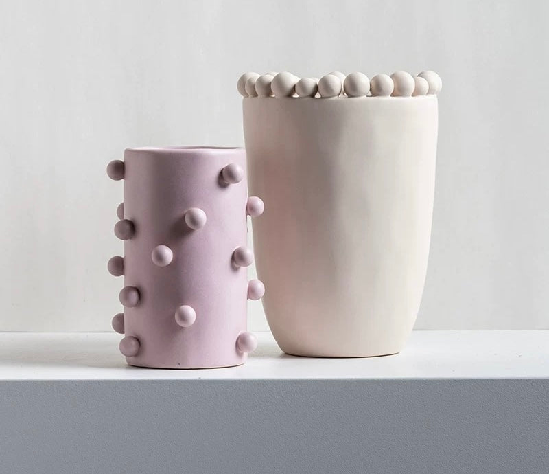 Lilac Puff Vase