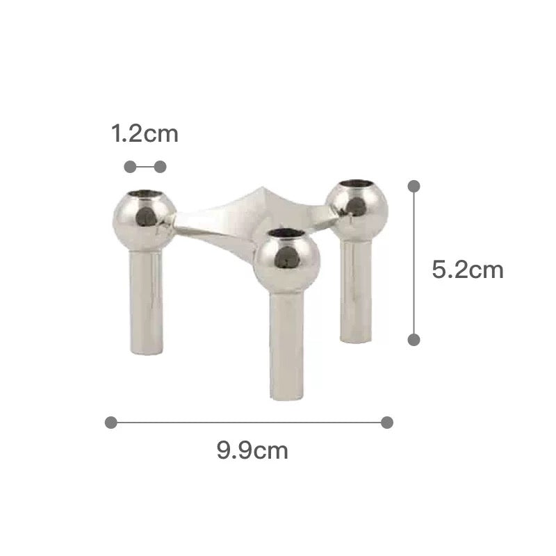 Nordic Molecular Structure Candle Holder