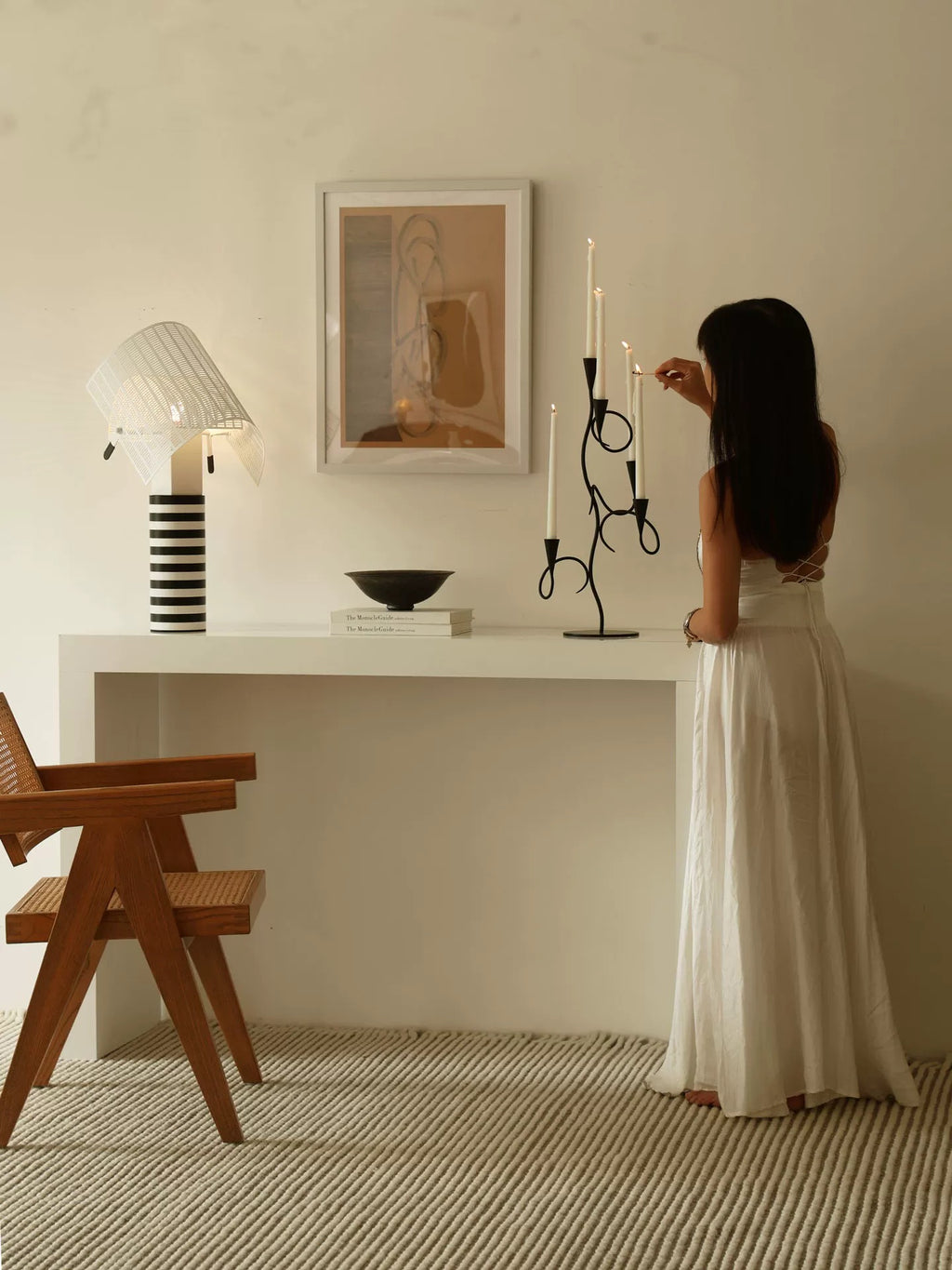 Ebon Flame Candelabra