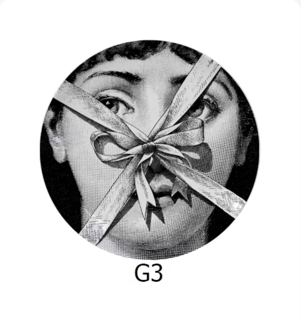 Fornasetti Plates