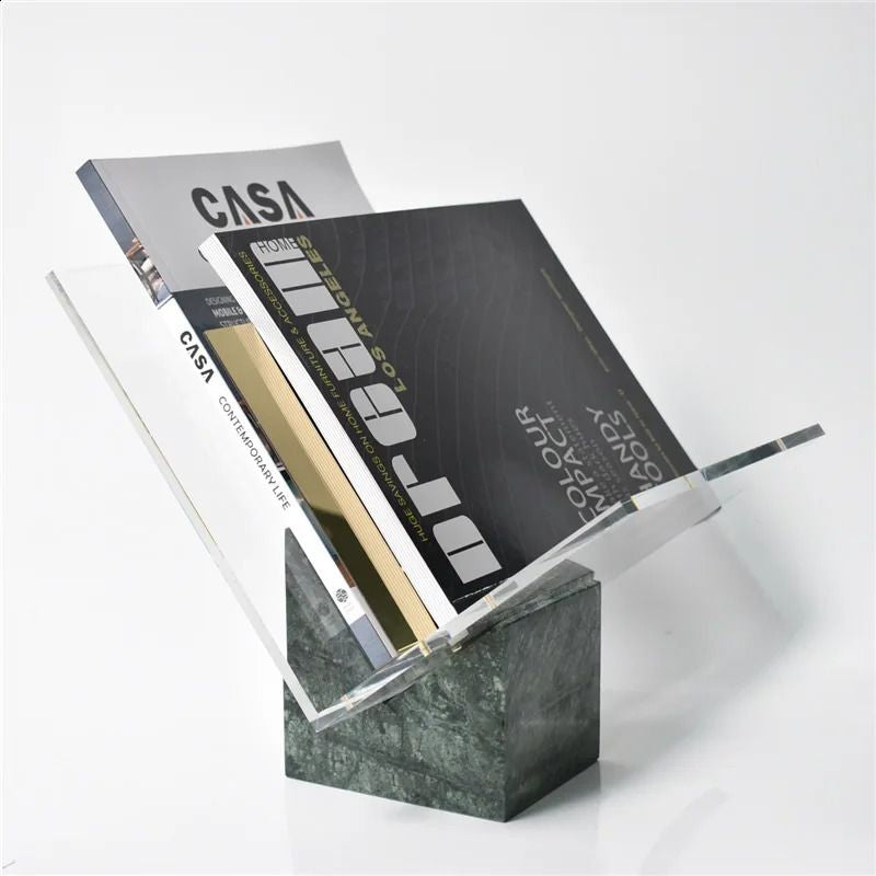 Marble book holder