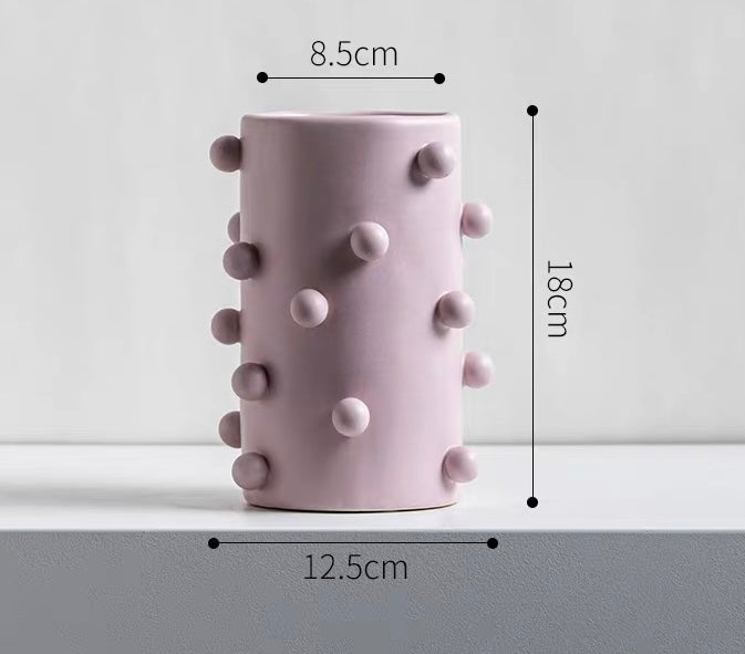 Lilac Puff Vase