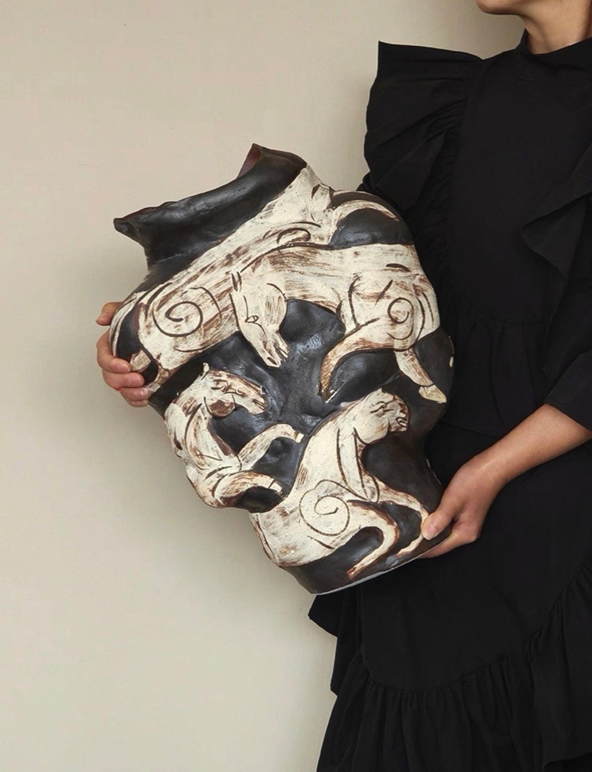 Gallop Clay Vase