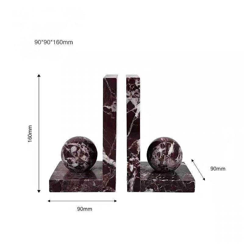 Rowen Marble Bookend