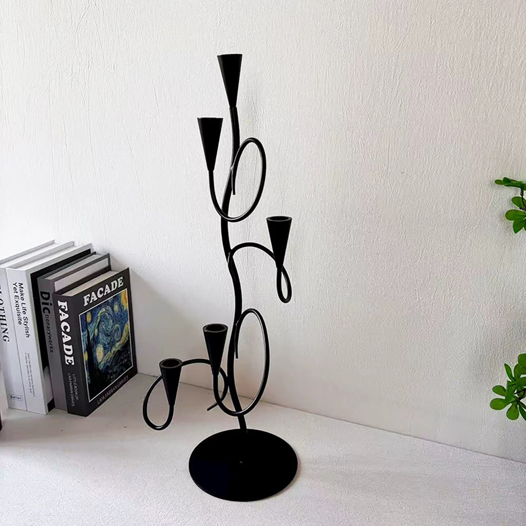 Ebon Flame Candelabra