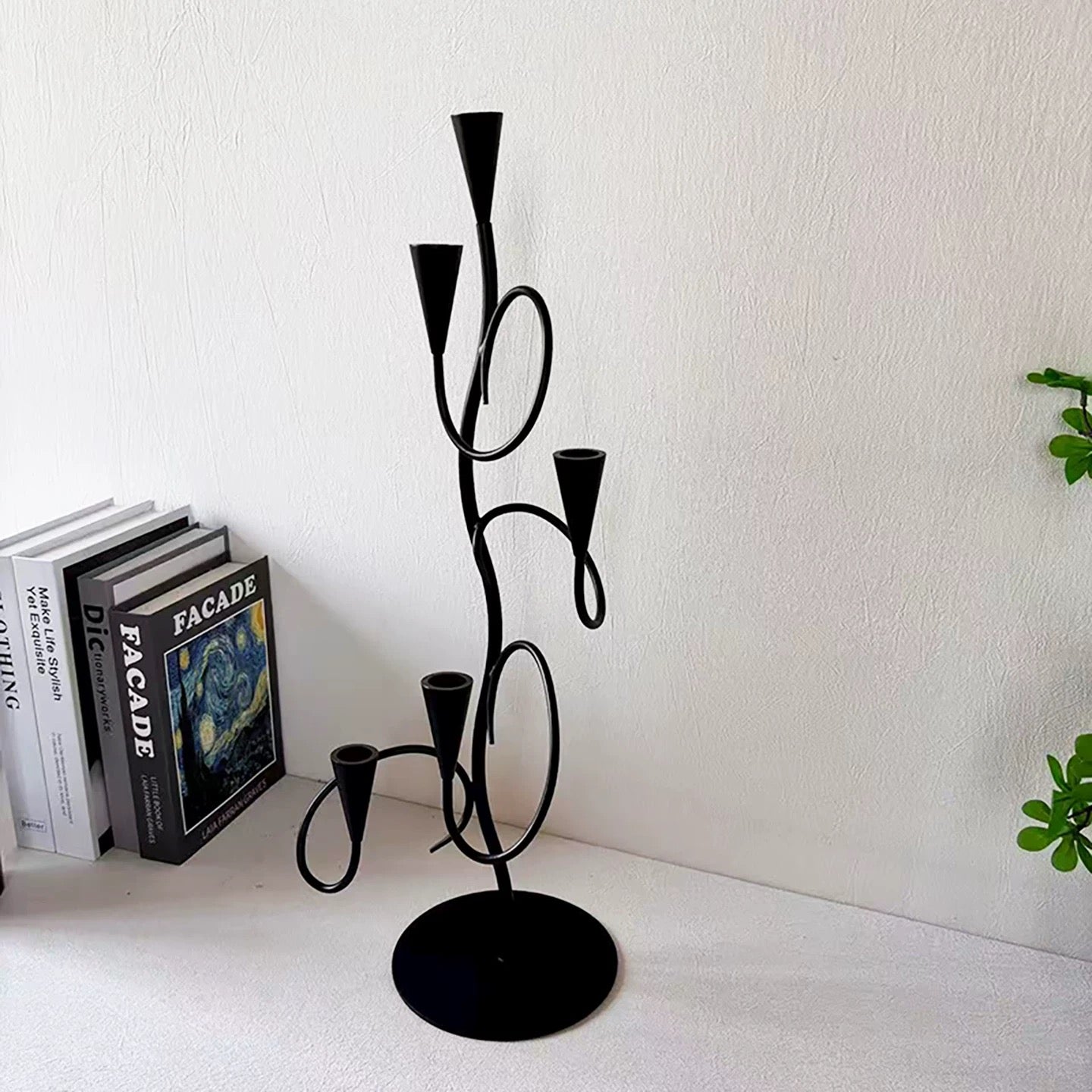 Ebon Flame Candelabra