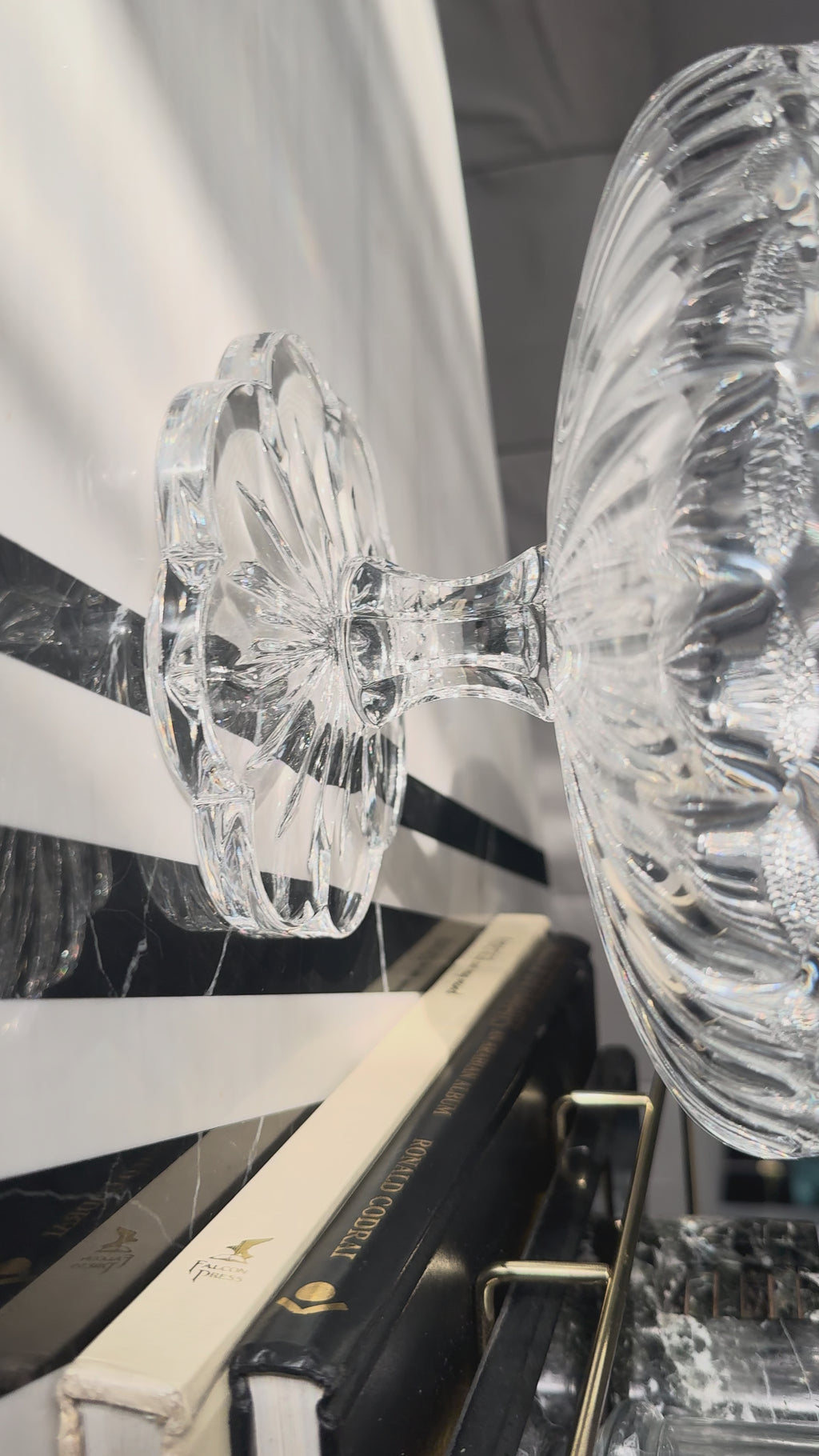 Noir Crystal Bowl